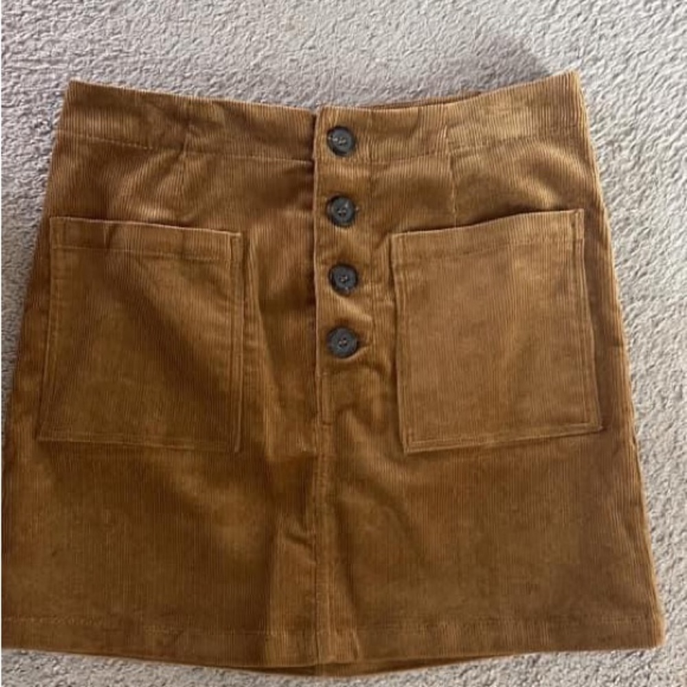 Corduroy skirt